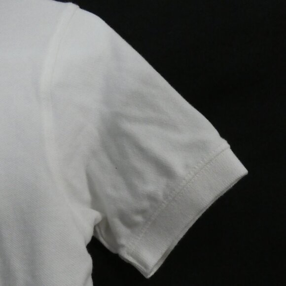 OLD NAVY | large (10-12) regular | Classic White Short Sleeve Polo Shirt - Picture 10 of 12